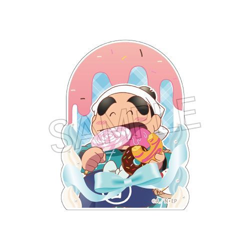 『忍たま乱太郎』ステッカー -スイーツ作りの段- 福富しんべヱ