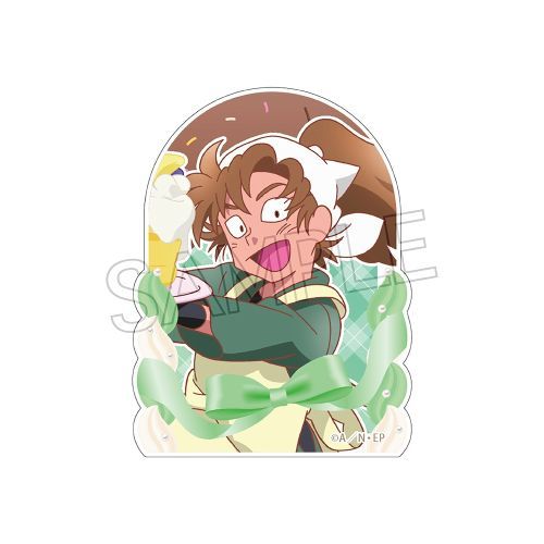 『忍たま乱太郎』ステッカー -スイーツ作りの段- 善法寺伊作