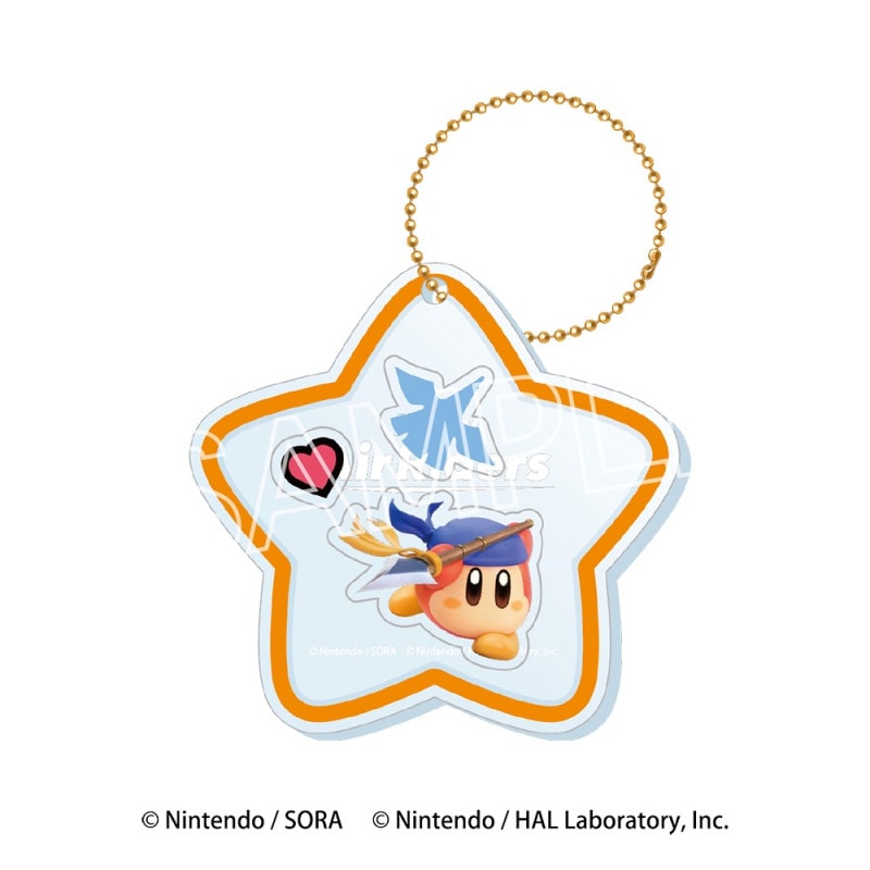 『星のカービィ』カービィのエアライダー カシャカシャマスコット バンダナワドルディ