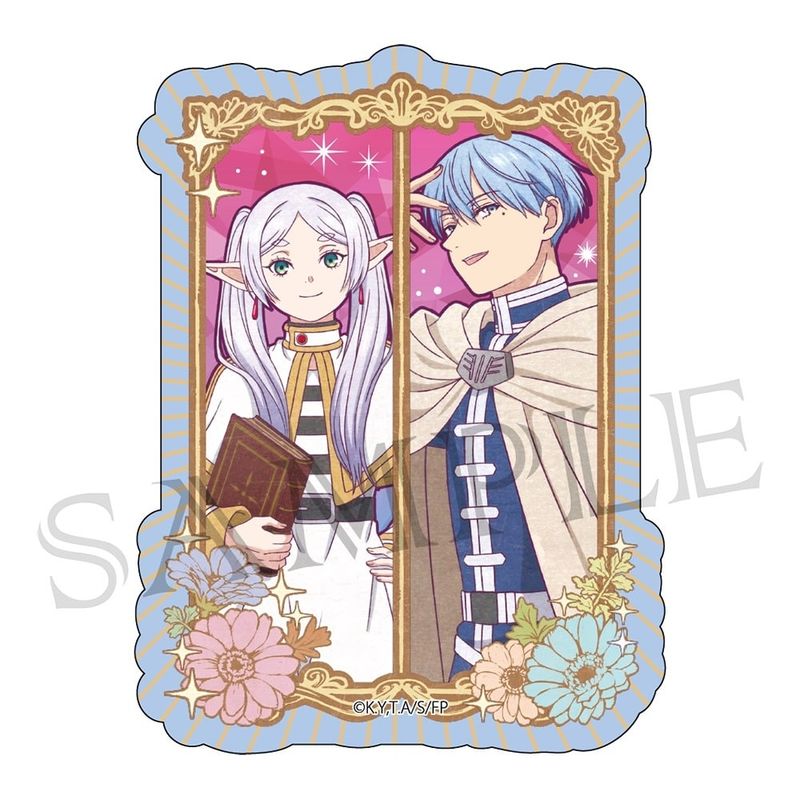 『葬送のフリーレン』ヴィンテージシリーズVol.5 ステッカー フリーレン&ヒンメルA
