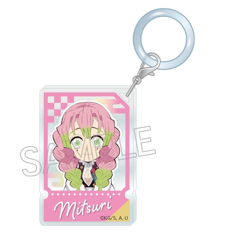 鬼滅の刃』箔押し缶バッジ Vol.2 甘露寺蜜璃【202602再販】 – Anime