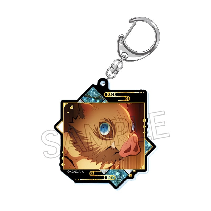 『鬼滅の刃』螺鈿風シリーズ アクリルキーホルダー Vol.5 嘴平伊之助