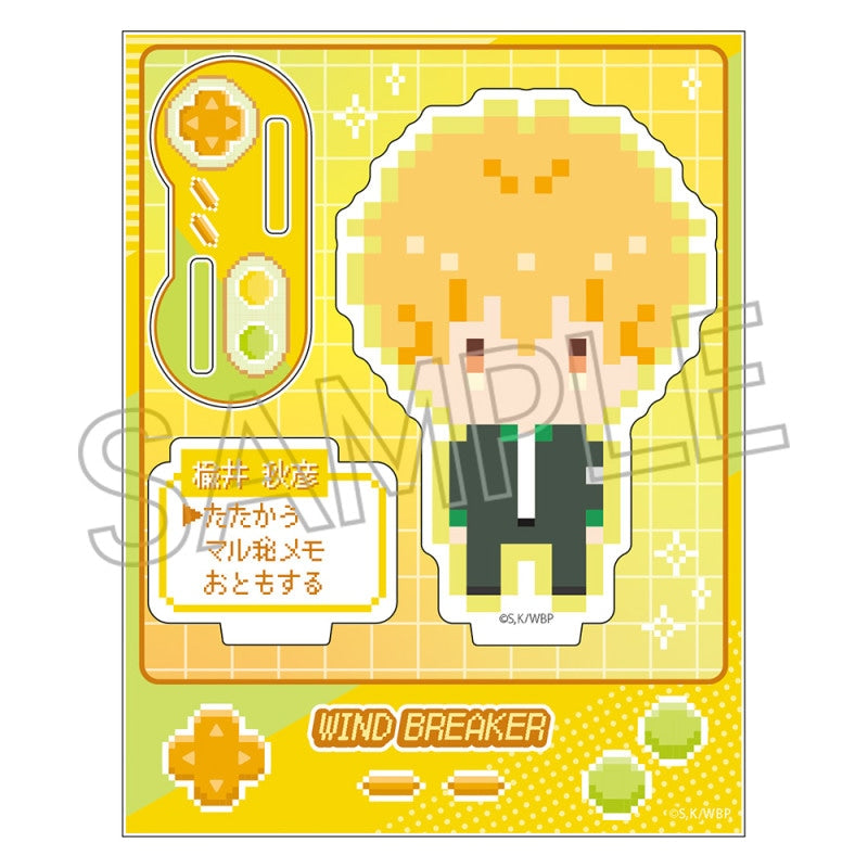 『WINDBREAKER』ピクセルアートシリーズ ミニアクリルスタンド 楡井 秋彦