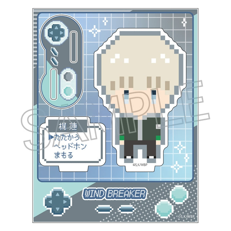 『WINDBREAKER』ピクセルアートシリーズ ミニアクリルスタンド 梶 蓮