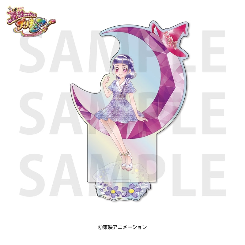 魔法使いプリキュア アクリルスタンド+オーロラ缶バッジ アクリルスタンド+オーロラ缶バッジ / デリシャスパーティ
