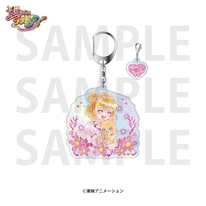 魔法つかいプリキュア！　オーロラアクリルスタンド 朝日奈みらい＆モフルン 魔法つかいプリキュア!』オーロラアクリルスタンド 朝日奈みらい