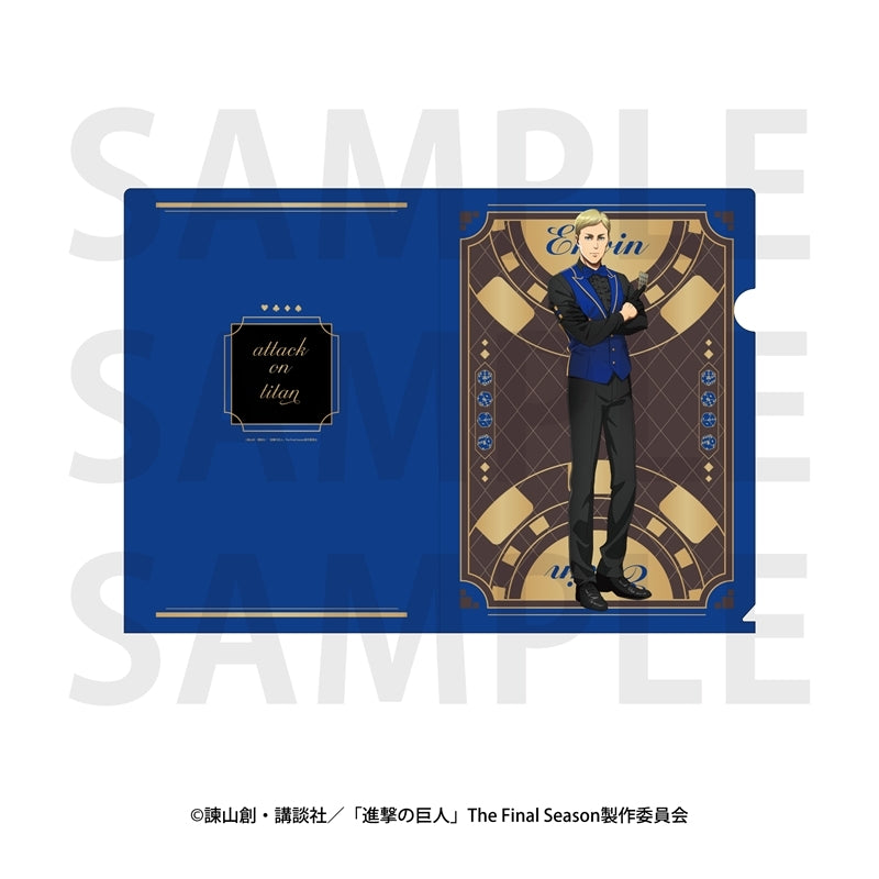 『進撃の巨人』クリアファイル カジノディーラー エルヴィン・スミス