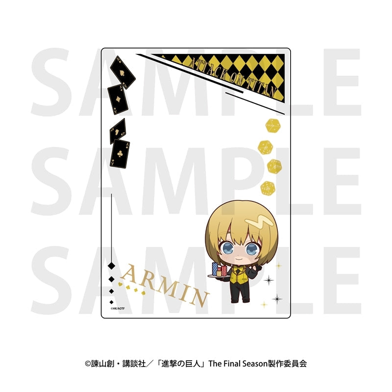 『進撃の巨人』カードケース カジノディーラー アルミン・アルレルト