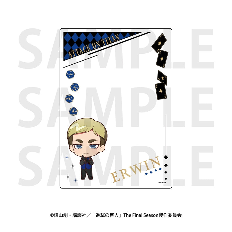 『進撃の巨人』カードケース カジノディーラー エルヴィン・スミス