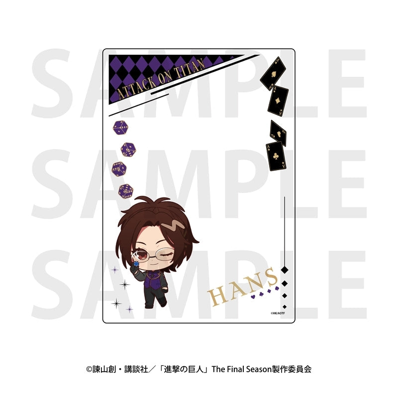 『進撃の巨人』カードケース カジノディーラー ハンジ・ゾエ