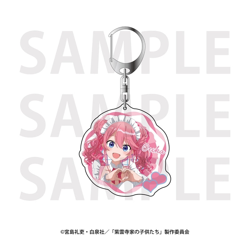 『紫雲寺家の子供たち』アクリルキーホルダーメイド  謳華