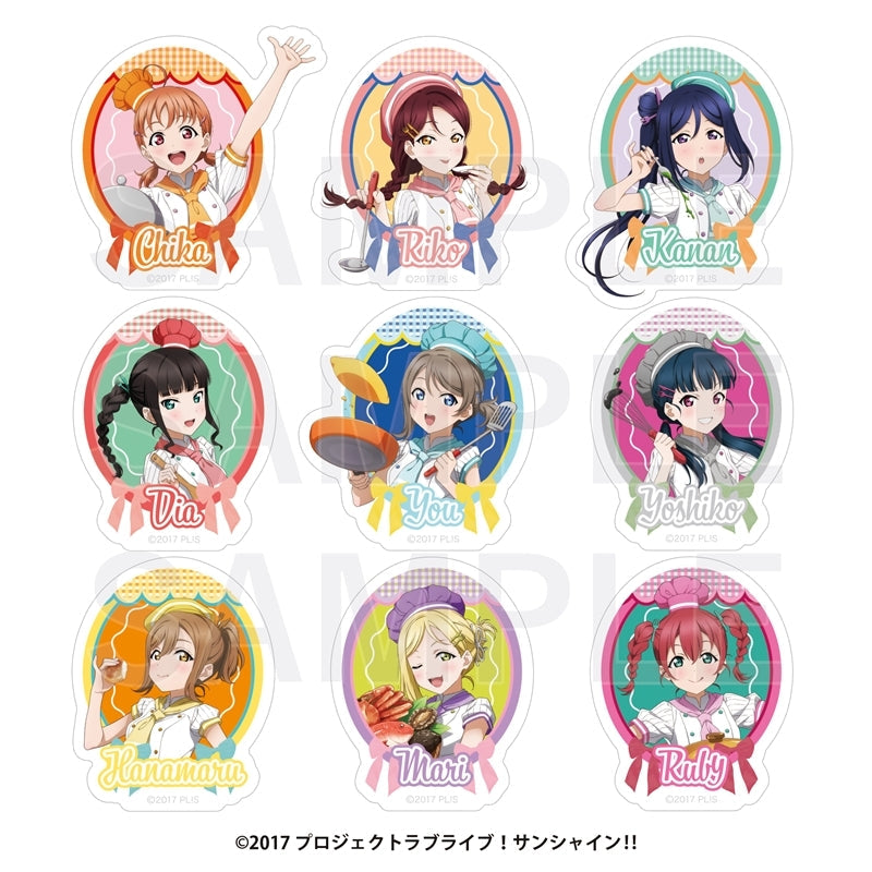 『ラブライブ!サンシャイン!!』トレーディングアクリルステッカー(全9種)【BOX】
