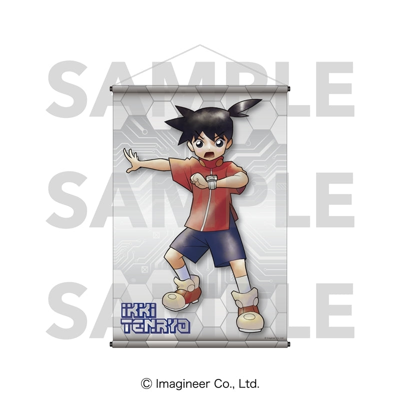 『メダロット』タペストリー 天領イッキ