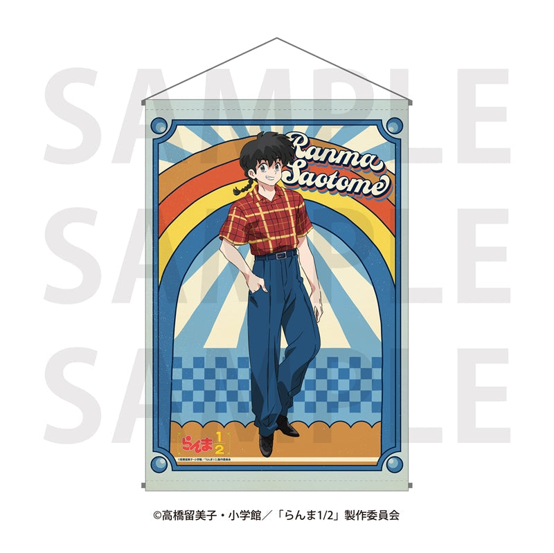 『らんま1/2』タペストリー「アメリカンレトロ」早乙女乱馬