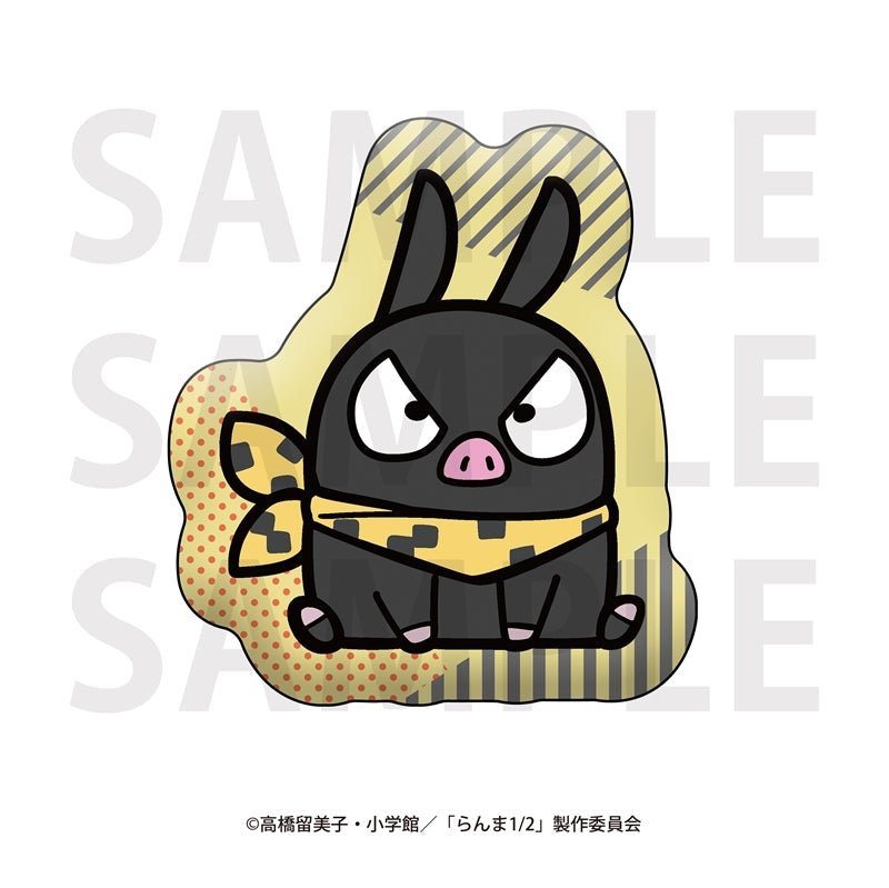 『らんま1/2×大川ぶくぶ』ダイカットクッション Pちゃん