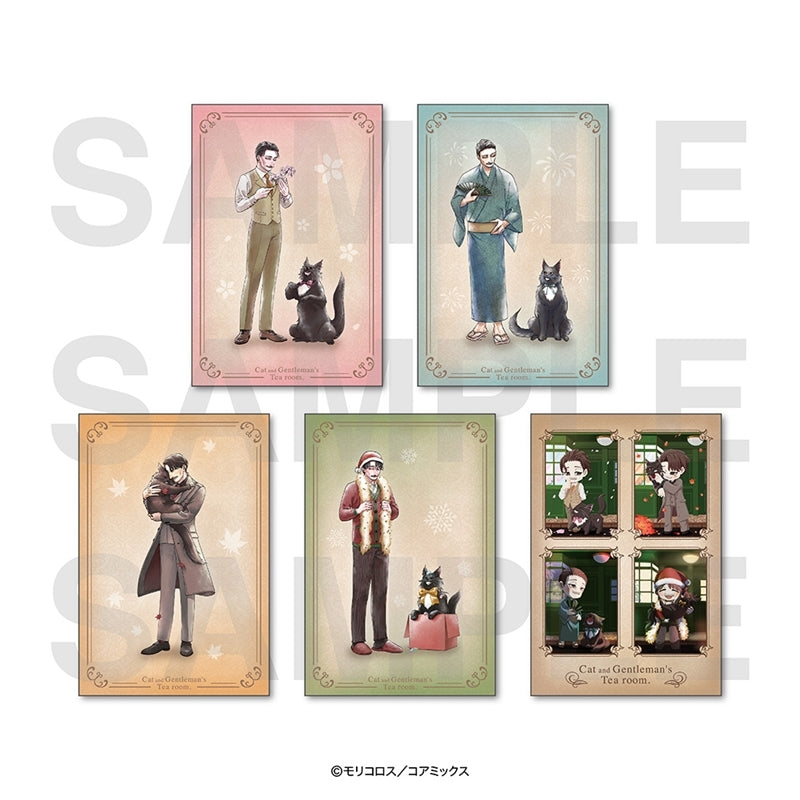 『猫と紳士のティールーム』ポストカードセット_A