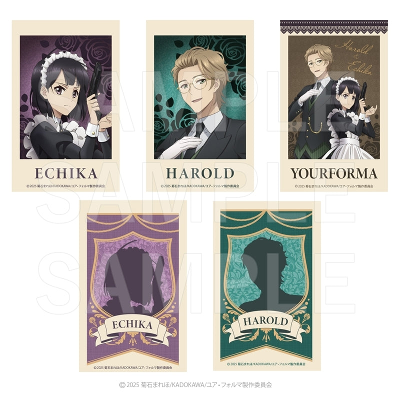 ユア・フォルマ くじ引き堂 缶バッチキーホルダー ユア・フォルマ』缶