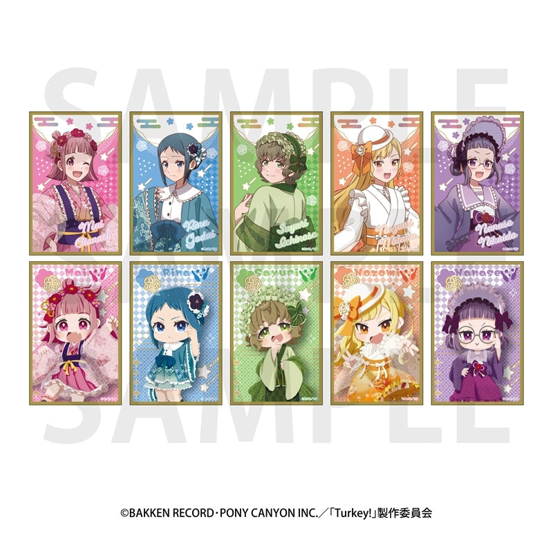 『Turkey!』トレーディングミニ色紙(全10種)【BOX】