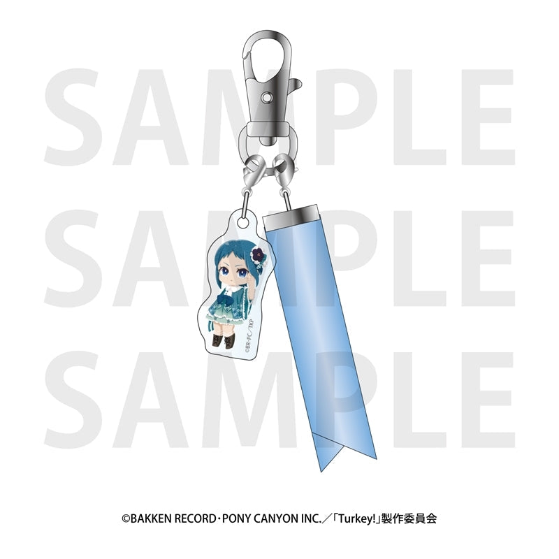 『Turkey!』チャーム付きリボンキーホルダー 五代利奈