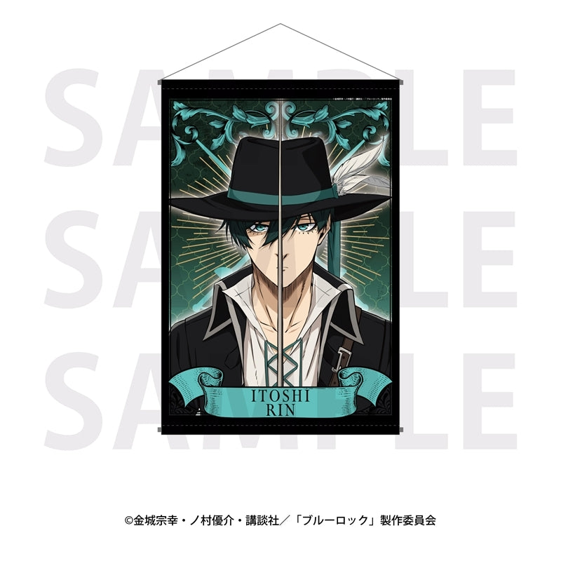 『ブルーロック』三銃士コンセプト B2タペストリー 糸師 凛