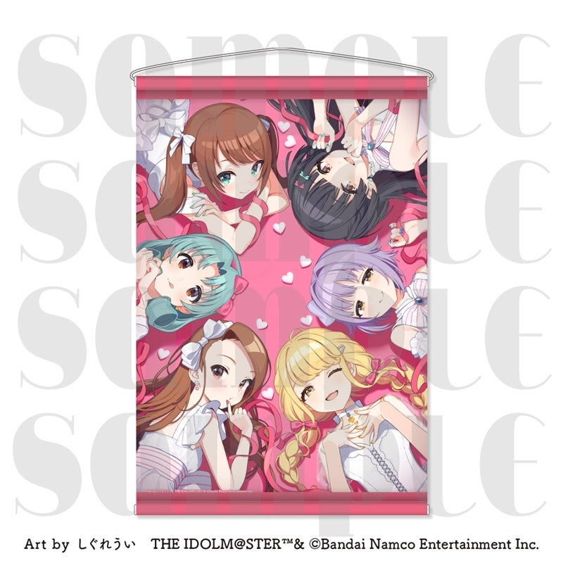 『アイドルマスターシリーズ×しぐれうい』タペストリー 一枚絵