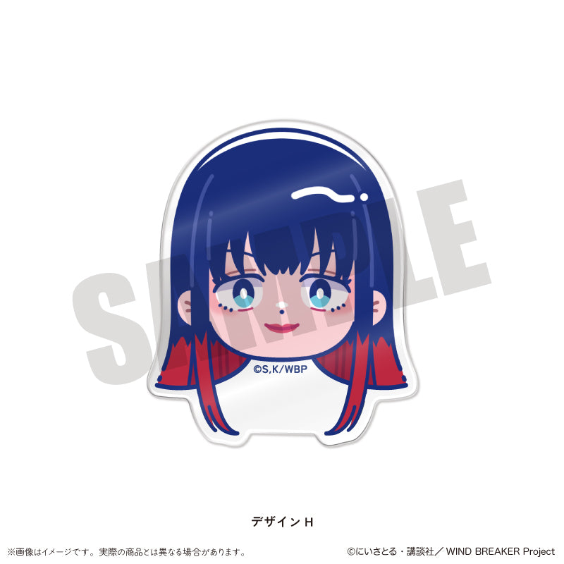 『WIND BREAKER』にゅーとろ お顔クリップ H 椿野佑