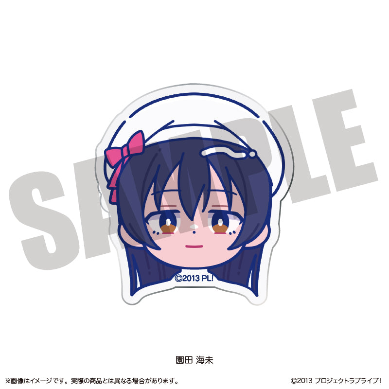 『ラブライブ!』にゅーとろ 第2弾 お顔クリップ D 園田海未