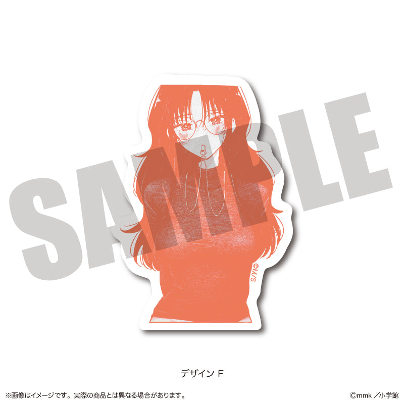 『となりの席のヤツがそういう目で見てくる』ダイカットステッカー F