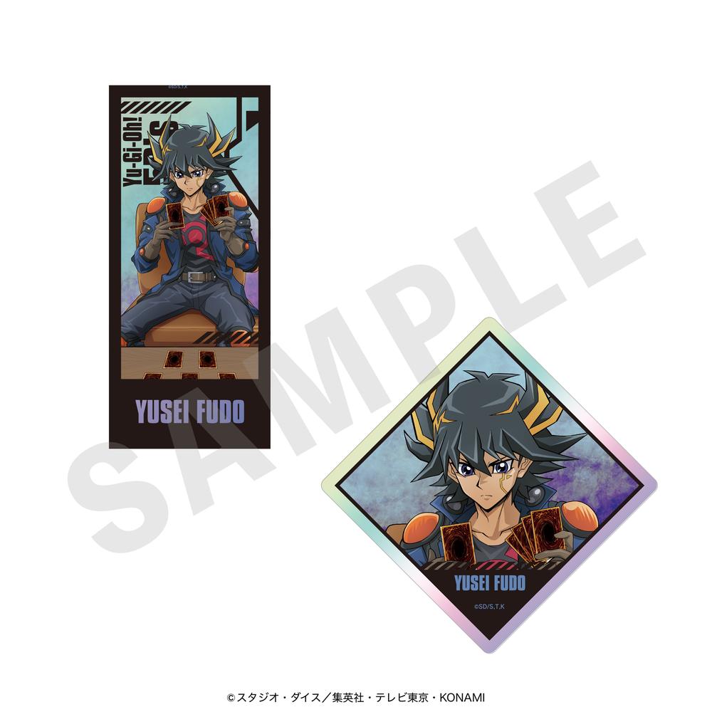 『遊☆戯☆王5D's』オーロラステッカーセット(不動遊星)