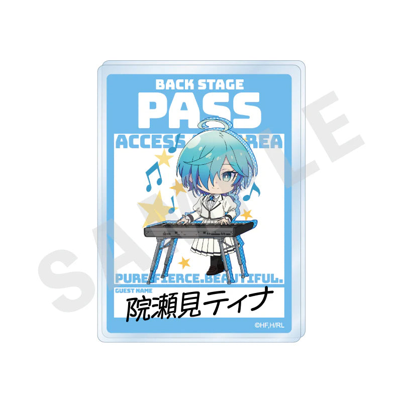 『ロックは淑女の嗜みでして』お名前バッジ(院瀬見ティナ)