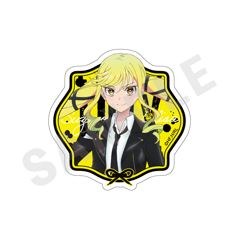 『ロックは淑女の嗜みでして』ダイカットステッカー(鈴ノ宮りりさ)