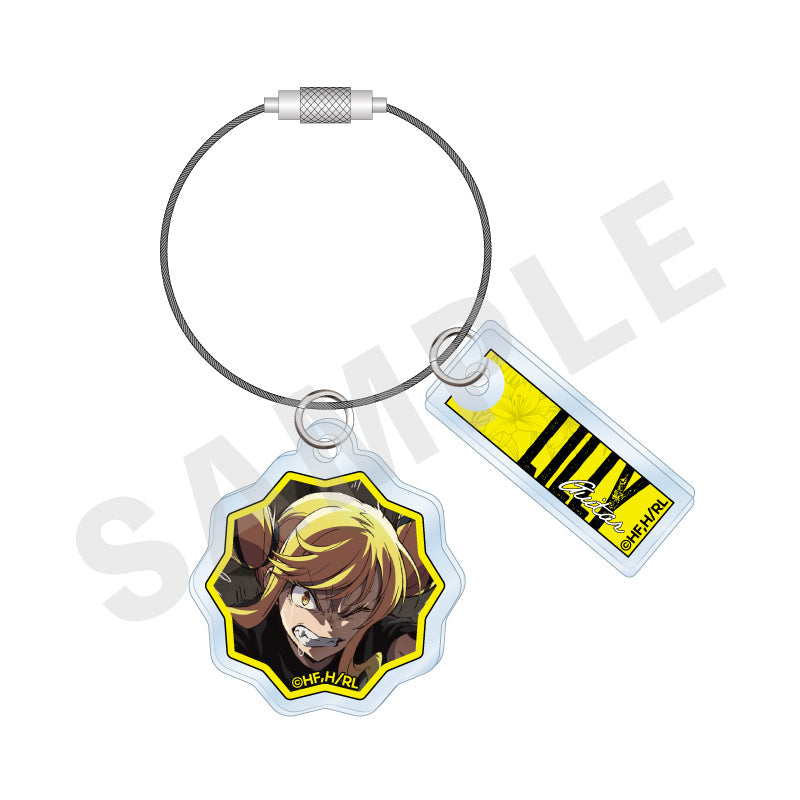 『ロックは淑女の嗜みでして』ワイヤー付きアクリルチャーム(鈴ノ宮りりさ)