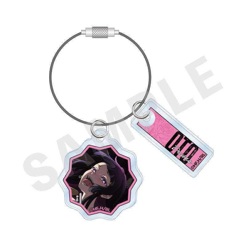 『ロックは淑女の嗜みでして』ワイヤー付きアクリルチャーム(黒鉄音羽)