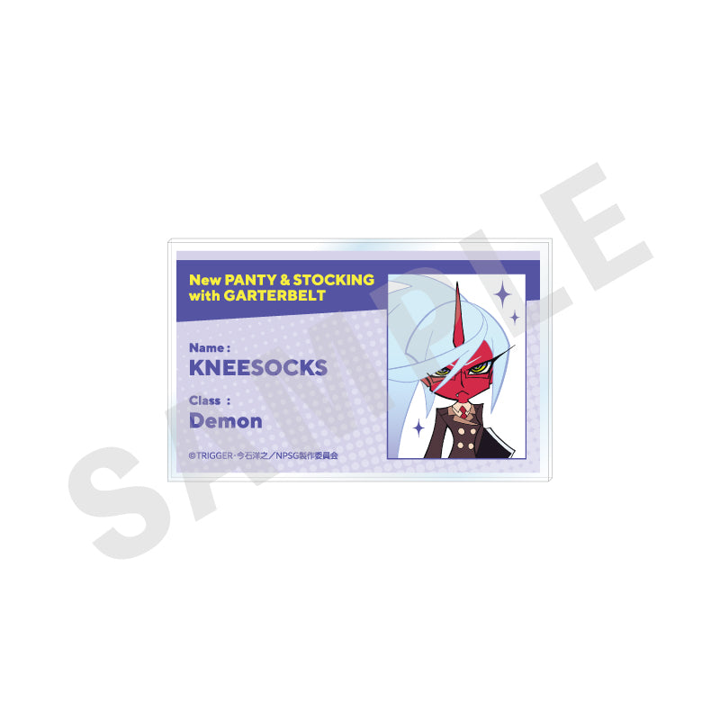 『New PANTY & STOCKING with GARTERBELT』プロフィールバッジ(ニーソックス)