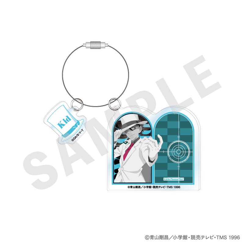 『名探偵コナン』ペイントラクトシリーズ アクリルキーホルダー モノクロver.(怪盗キッド)