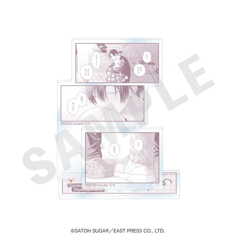 『西湖くんと東川くん』アクリルフィギュアジオラマ(B)