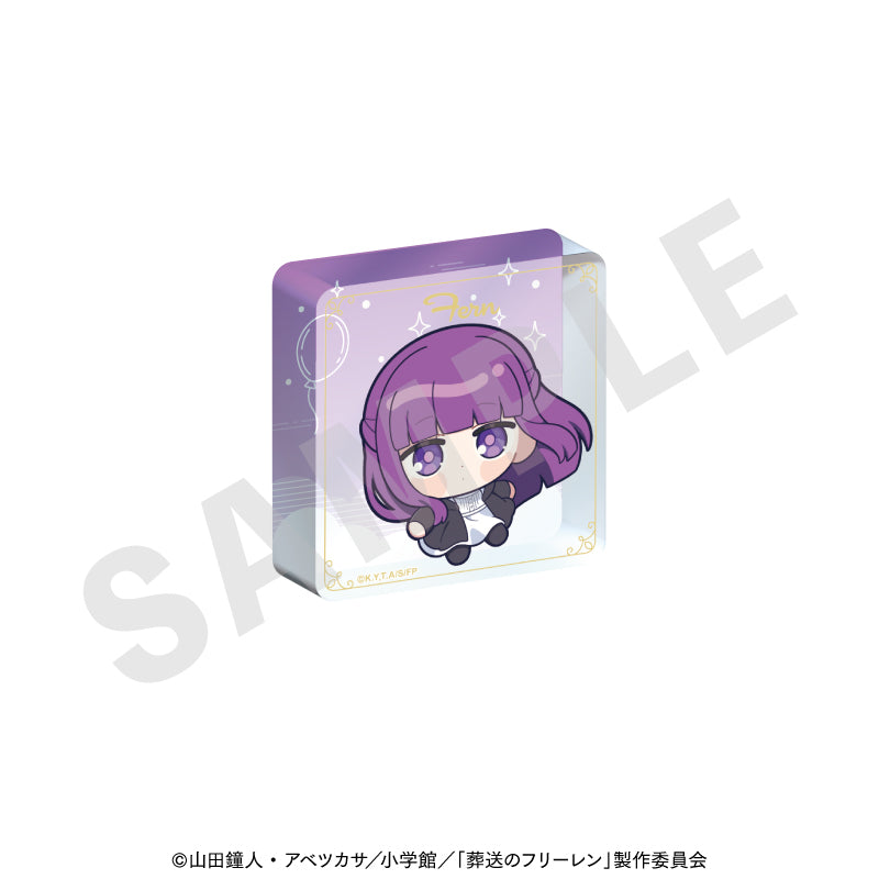 『葬送のフリーレン』ふわっとシリーズ ミニアクリルブロック(フェルン)