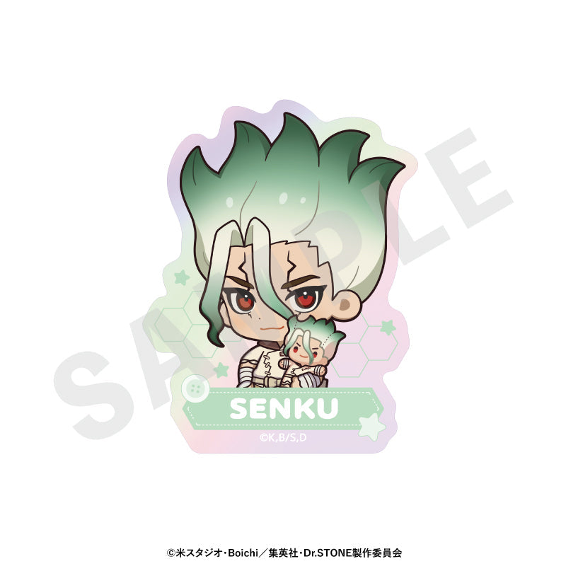 『Dr.STONE』だっこシリーズ オーロラステッカー(石神千空)