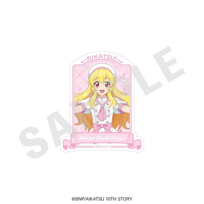アイカツ! 10th STORY ~未来へのSTARWAY~』チケット風アクリルブロック