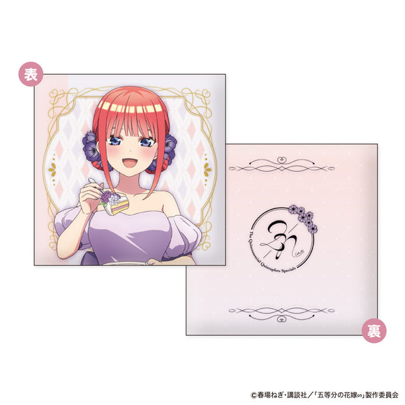 『五等分の花嫁∽』スクエアミニクッション First Bite Ver. B 中野二乃