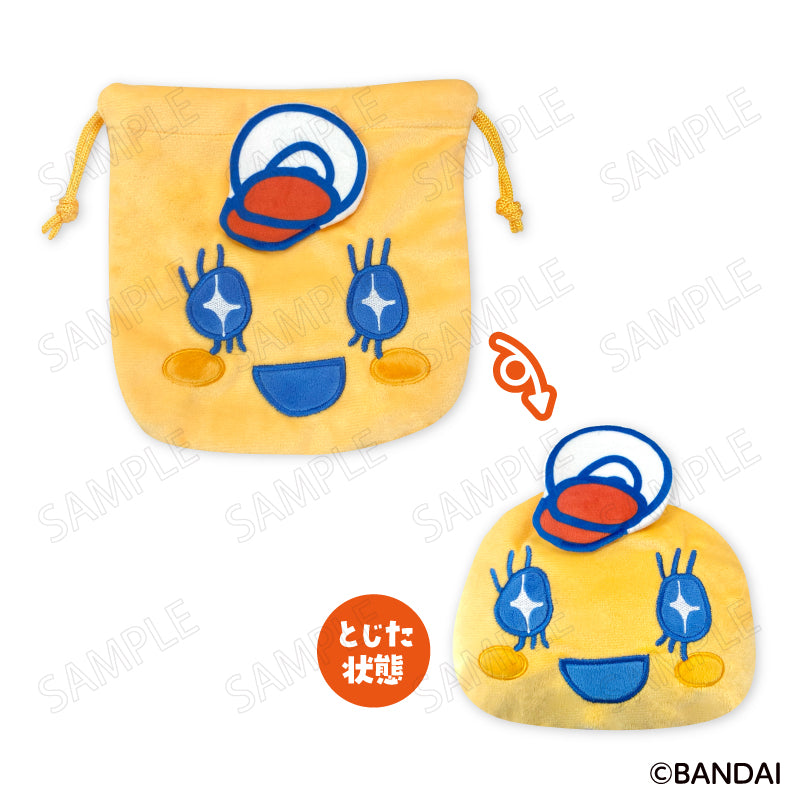 『たまごっち』ウェルカムバーガー フェイス巾着 <B:めめっち>