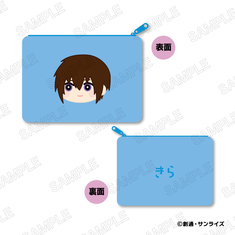 『機動戦士ガンダムSEED FREEDOM』もふもふ フラットポーチ A キラ・ヤマト