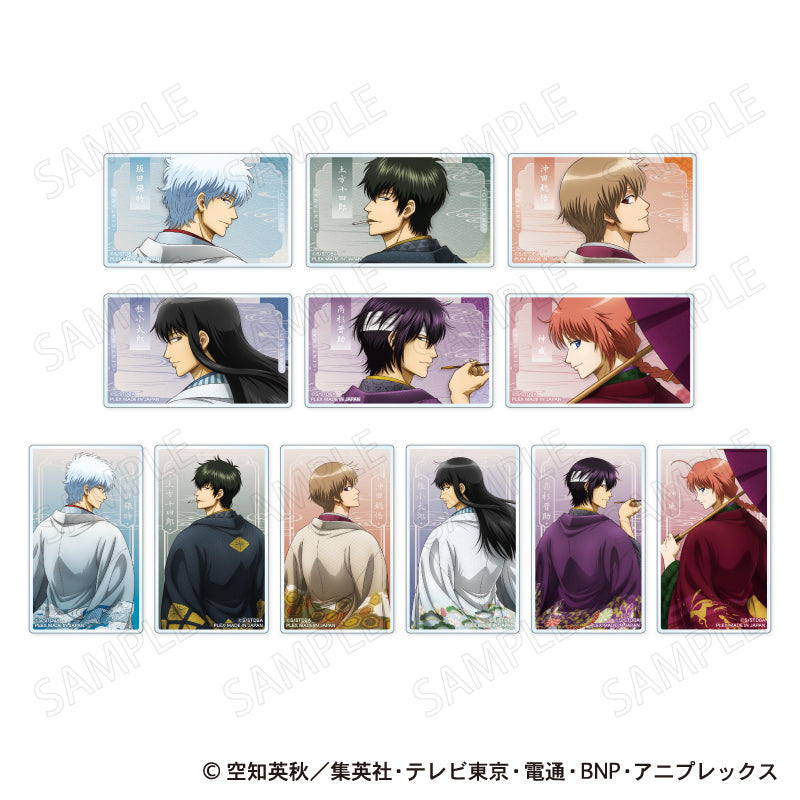 『銀魂』トレーディングアクリルカード 和装×振り向きVer.【BOX】
