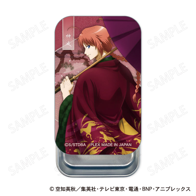 『銀魂』スライド缶ケース 和装×振り向きVer. F 神威