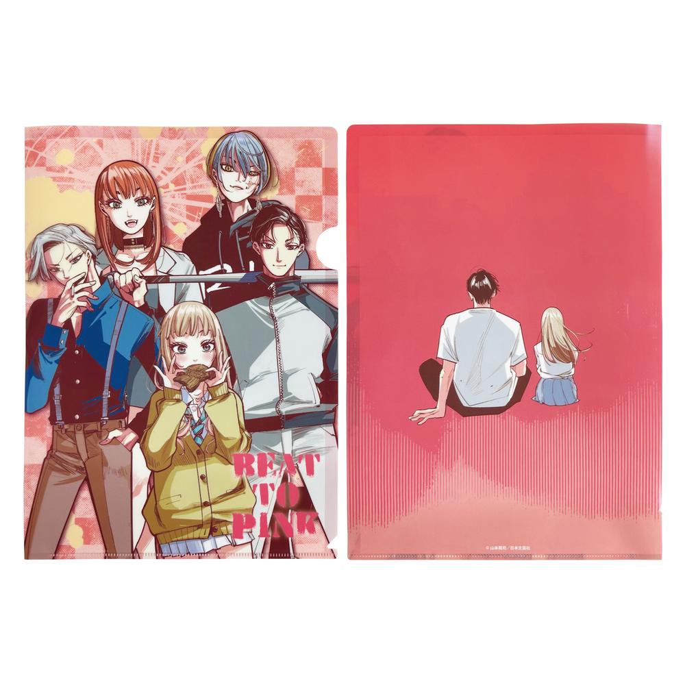 『撲殺ピンク』クリアファイル 集合ピンク【202508再販】