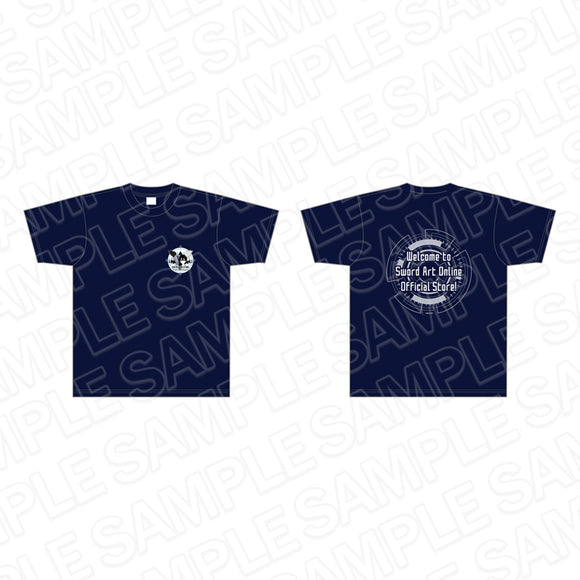 『ソードアート・オンライン』Tシャツ　official store 2023 ver.　NAVY