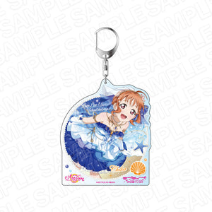 『ラブライブ！スクールアイドルフェスティバル ALL STARS』デカキーホルダー　高海千歌　マリッジ♡アプローチ ver