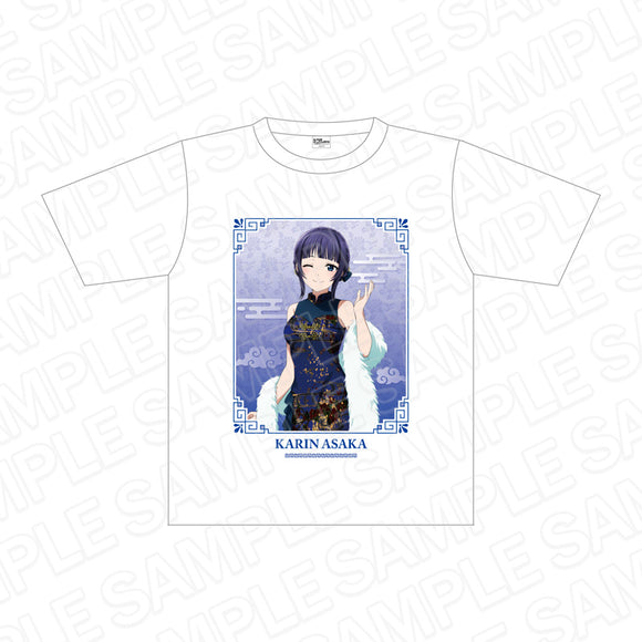 『ラブライブ！虹ヶ咲学園スクールアイドル同好会』Tシャツ 朝香果林 チャイナ服 ver