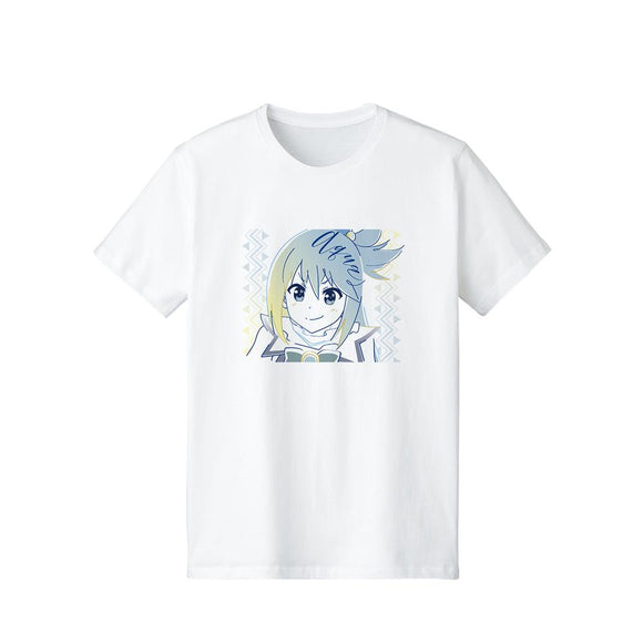 『この素晴らしい世界に祝福を!』アクア lette-graph Tシャツメンズ【202412再販】