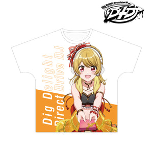 『D4DJ』描き下ろしイラスト 愛本 りんく プレゼントver. フルグラフィックTシャツ